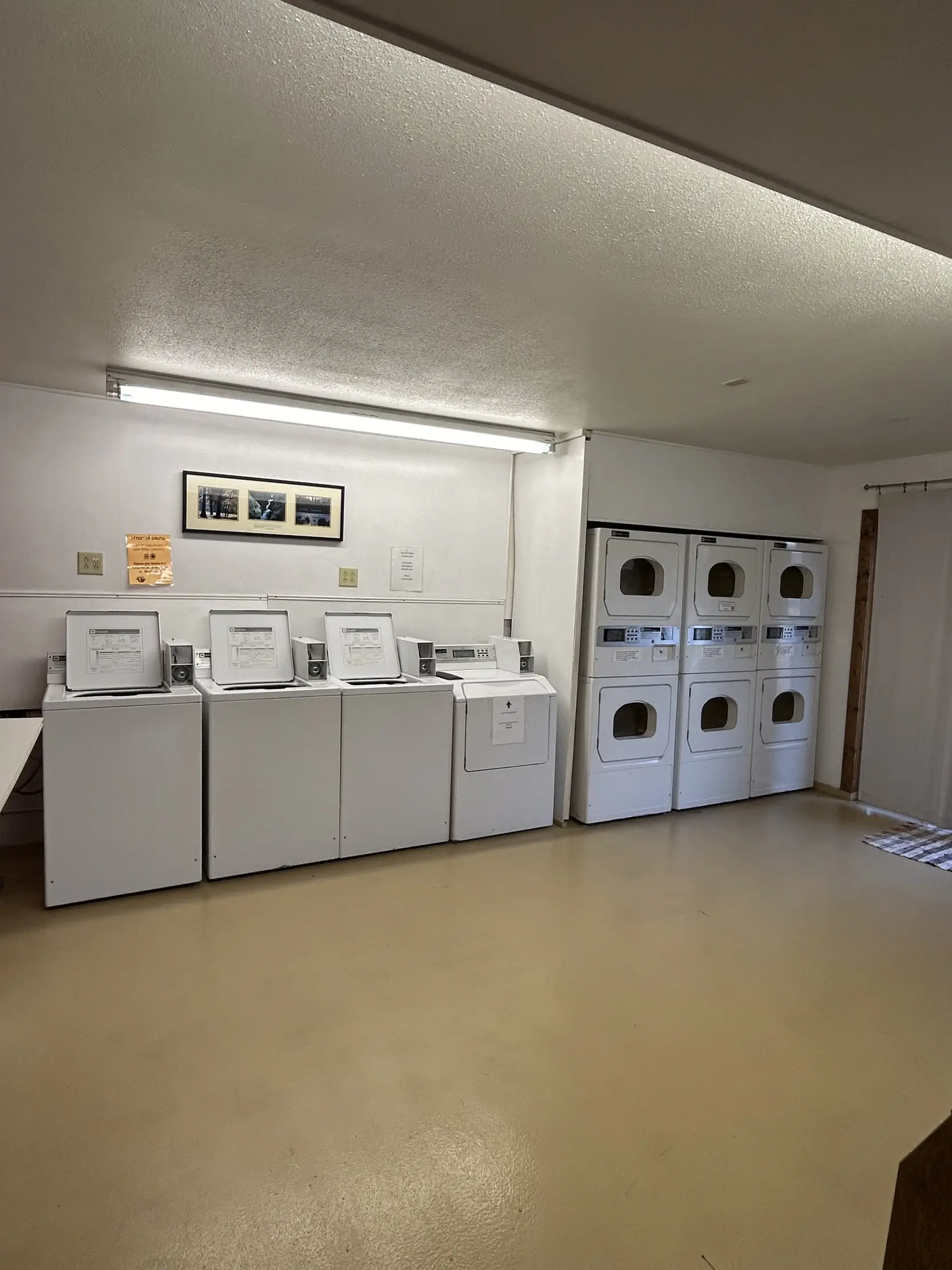 Convenient Laundry Room